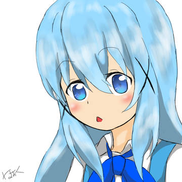 2月に描いたチノちゃん