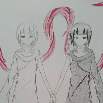 クロナとナシロを書いてみました