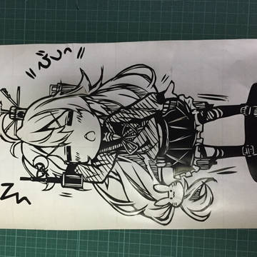 卯月ステッカー
