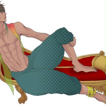 上半身が描きたかっただけとも言う(嘘筋肉だけど。。