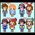 シゲカスinドット絵+サトハル