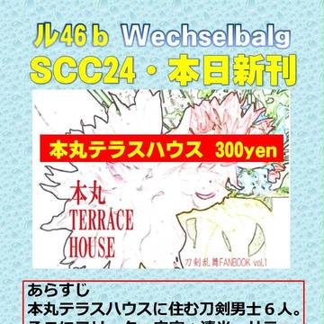 【SCC新刊表紙】本丸テラハ Wechselbalg ル46b