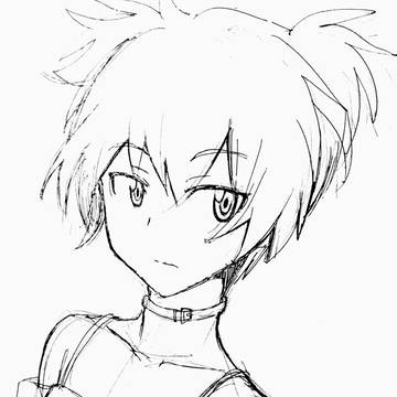 渚君 描いてみました(;>_<;)