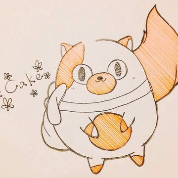 【AT】ケイク【らくがき】