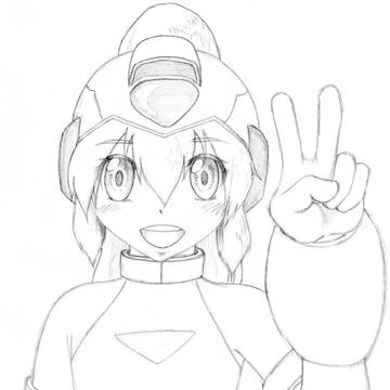 ロッ〇ちゃん！（手書き）