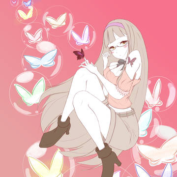 蝶々な女の子