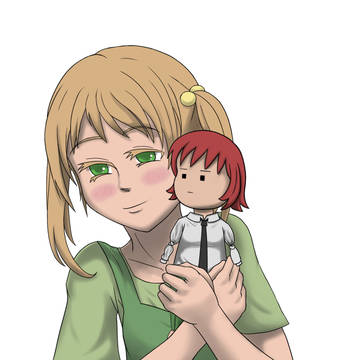 Emi with Rin