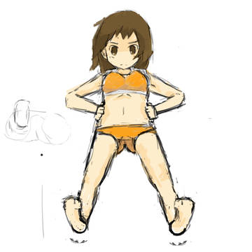水着のつもり