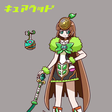 【オリキュア】キュアウッド【心を癒す深緑の森】