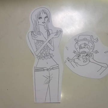 ニコロビンさんを模写
