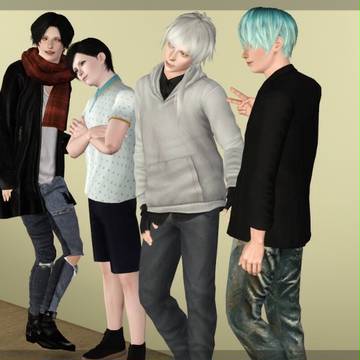 【sims3】現パロみたいな刀剣男士【刀剣乱舞】