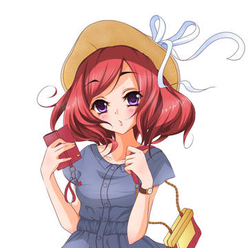塗り練習　真姫ちゃん