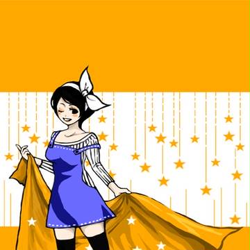 青と黄
