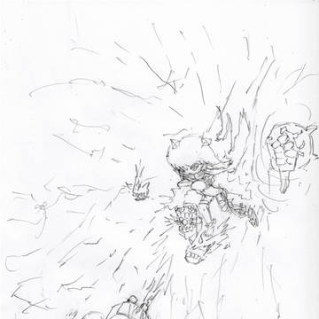 ほっぽVS駆逐戦艦吹雪