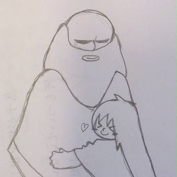 lisa落書き