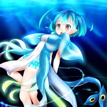 深海生物　擬人化