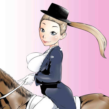 似顔絵。