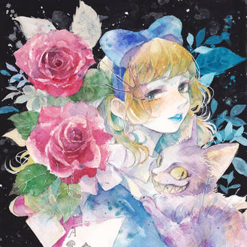 葉陰にうつる