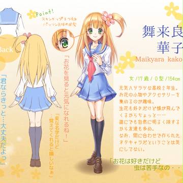 【マイ描き】舞来良 華子【マイキャラ】