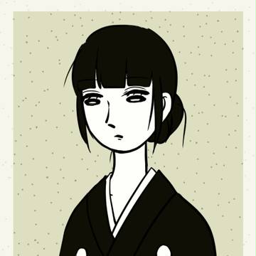 喪服の女