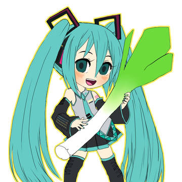 Hatsune Miku Flat