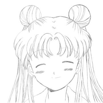 うさぎちゃん描いてみた【下書き編】