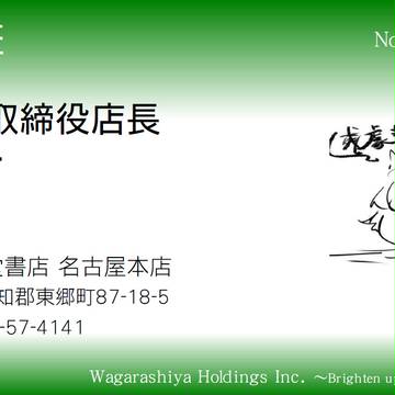 和◯らし屋ホー◯ディン◯ス社員証風名札　その２