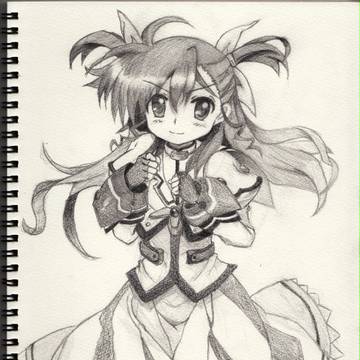 ヴィヴィオ(なのはコス):模写