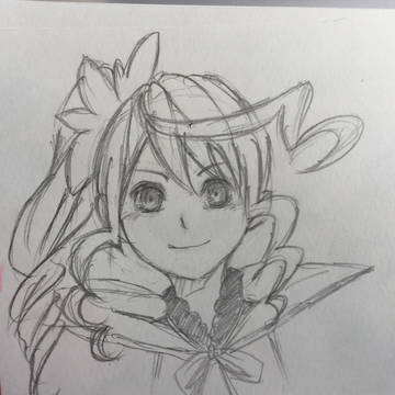 落書き  アリーシャ