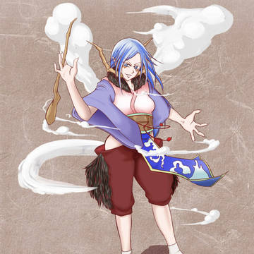 【PFT】スィエン族の行商、ハクエン【パーチ・クレイドル】