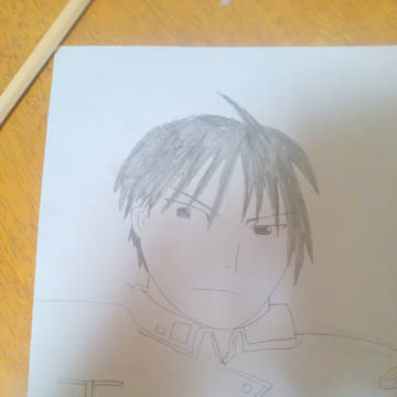 マスタング大佐 手描き