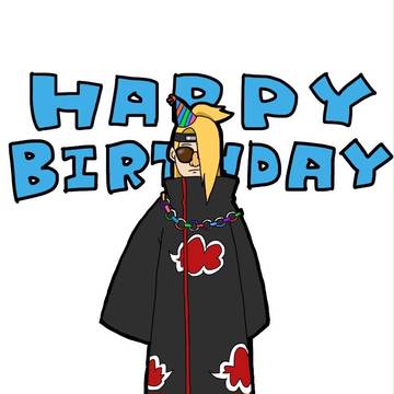 デイダラ誕生日