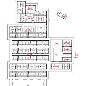 本丸御殿間取り図【フリー素材】