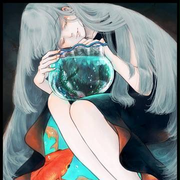 【オリジナル】愛し金魚鉢