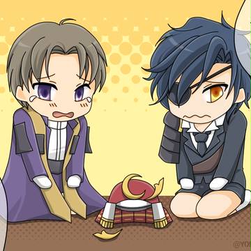 【刀剣乱舞】こどもの日の器物破損【ショタ化】