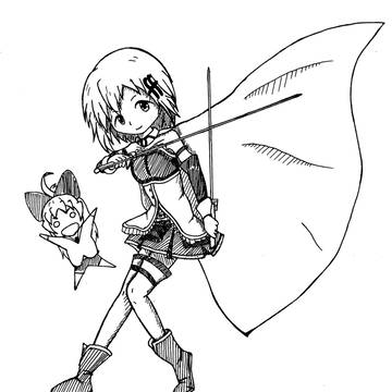 さやかちゃんとちび杏子