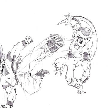 ドラゴンボール　悟空VSフリーザ