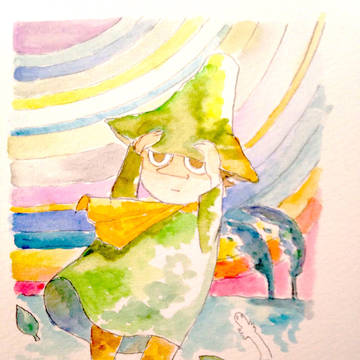 ムーミンとスナフキン