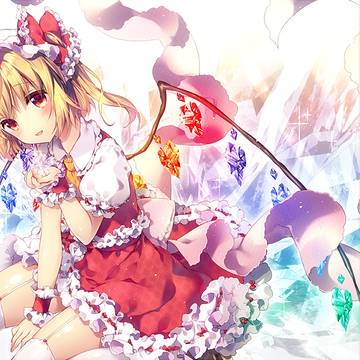 例大祭の新刊表紙なフランちゃん