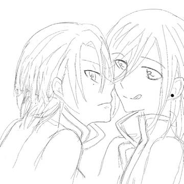 まされん落書き？
