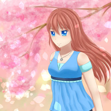 Blooming sakura