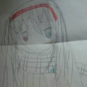 手書き女の子