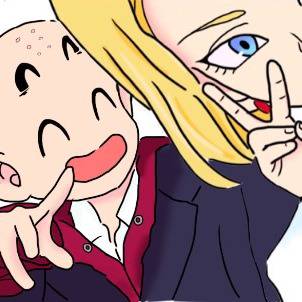 くりぱちカップル2ショット