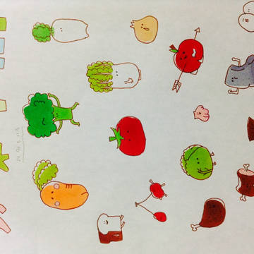 野菜(以外もいる)ワールド