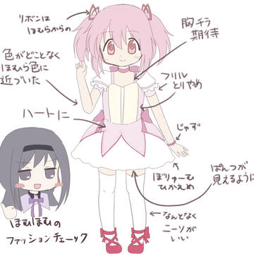 まどか新衣装考察とあったらいいな。