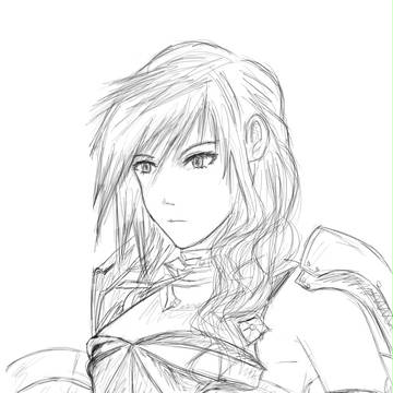 [模写?]ライトニング[Pixia]