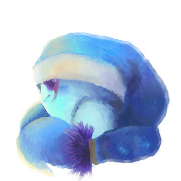 水彩で