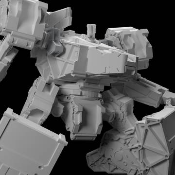 警備部特殊車両： H74-"黒鳶" WIP