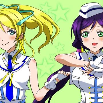 絵里ちゃんと希ちゃん