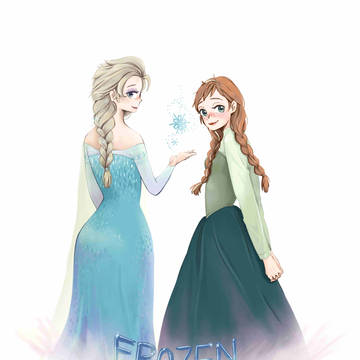 frozen's elsa and anna